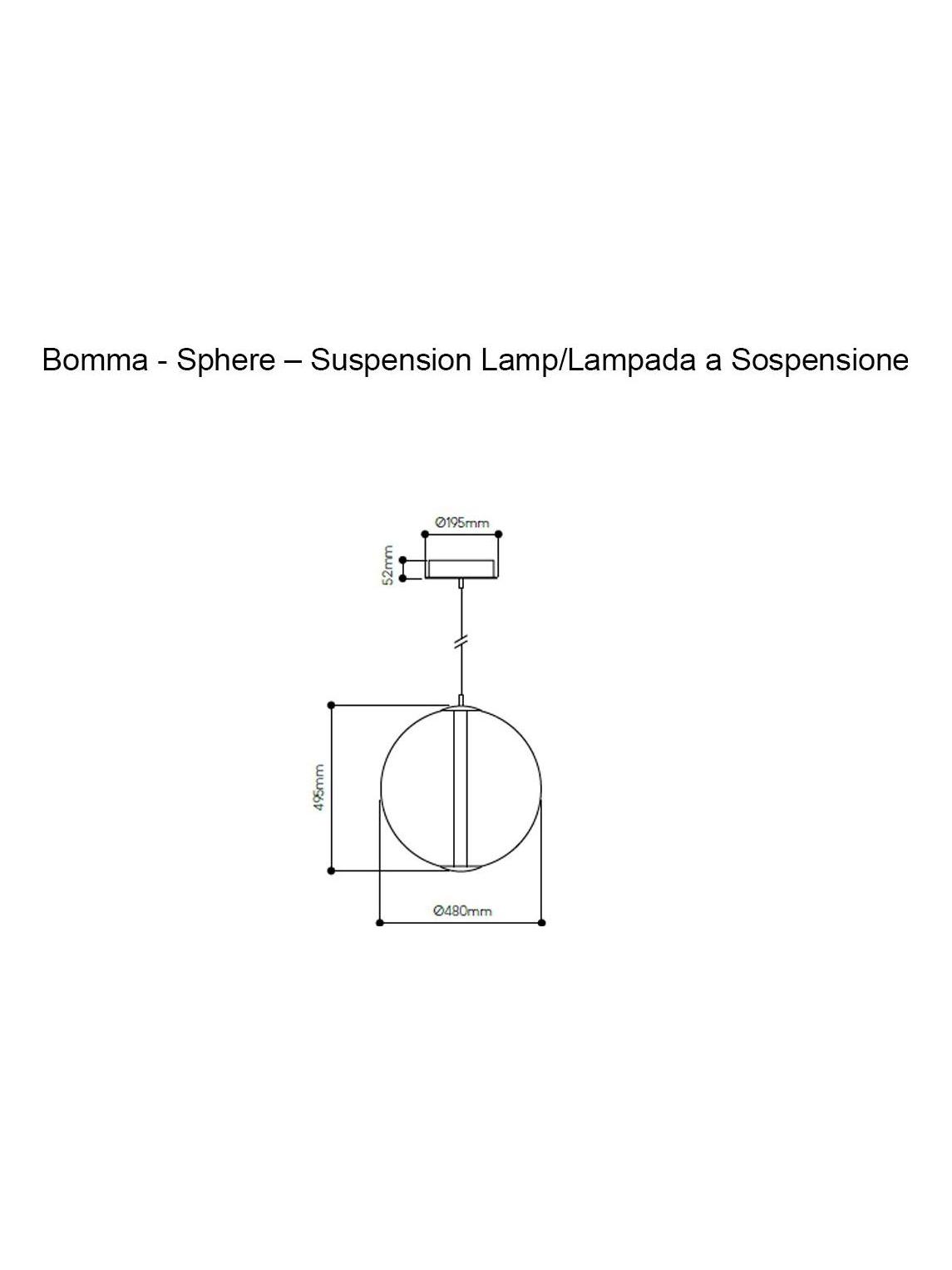 Buoy Collection Sphere Suspension Lamp