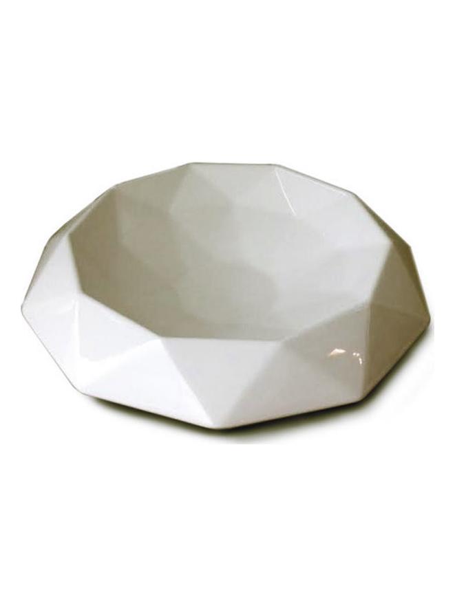 Cut Centrepiece Ø 30 cm - Glossy Greyhound