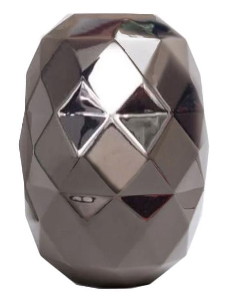 Cut Vase Medium - Platinum