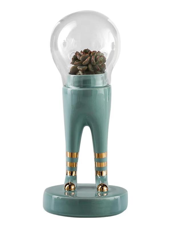 Domsai Dim Mini Vase - Vintage Green