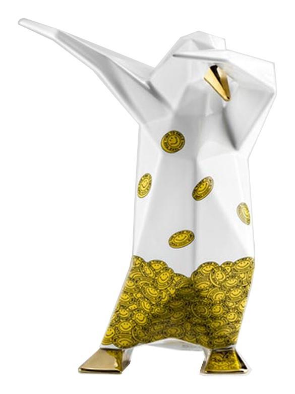 Happy Dab Penguin Sculpture 