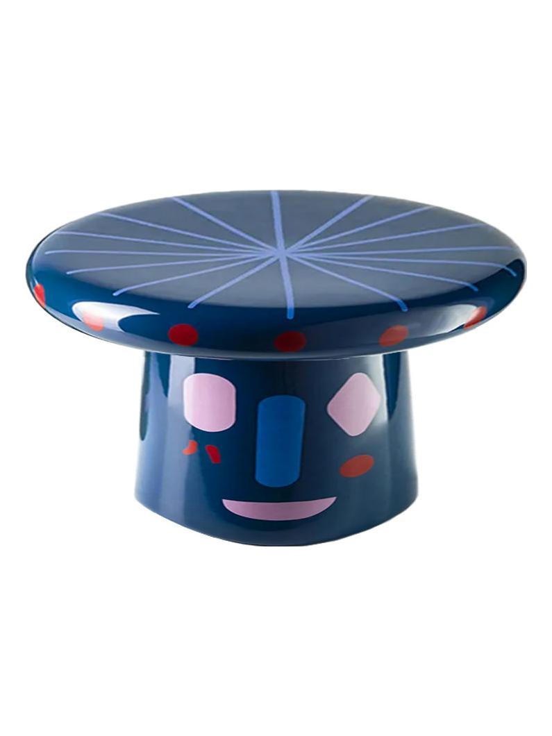 T-Table Maxi - Glossy Peacock Blue