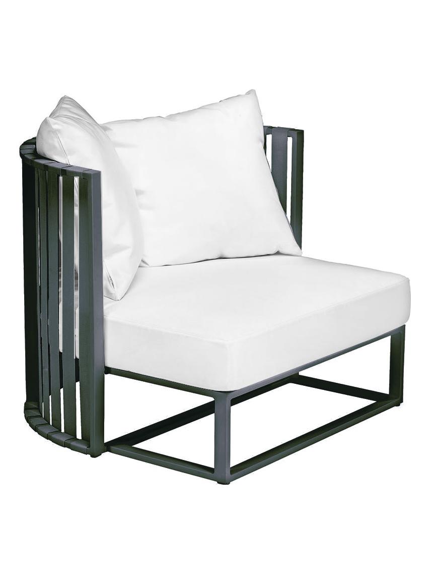 Metropolitan Armchair - Taupe/Solids