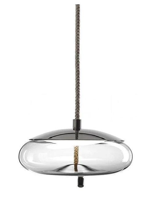 Knot Disco Suspension Lamp - Transparent Glass