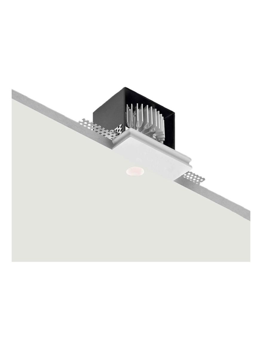 Genius Basic IP65 LED Square Recessed Spotlight for Outdoor White