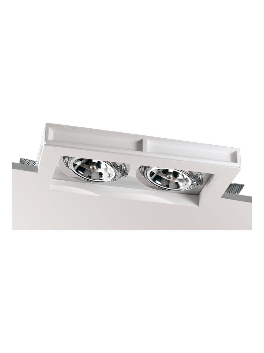 White Box Adjustable Recessed Downlight AR111 For LED