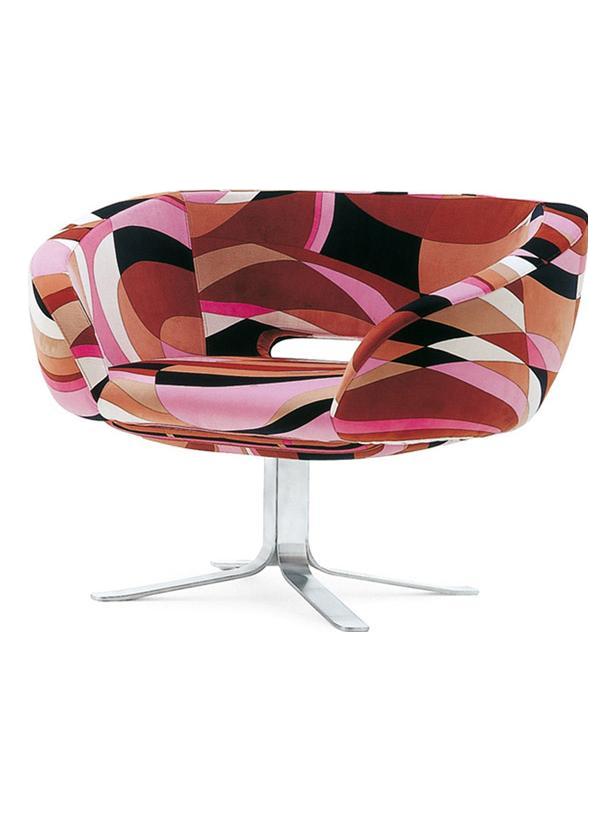 Rive Droite Armchair - Velvet Pucci Marrone