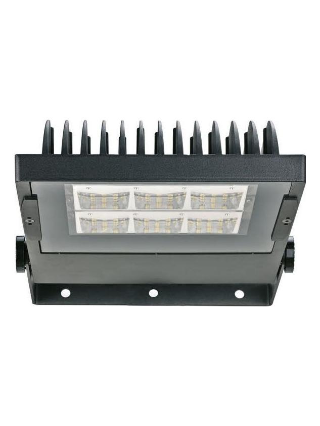 NEWTON Grey Aluminum LED Outdoor Floodlight 140W 16200lm 4000K IP66
