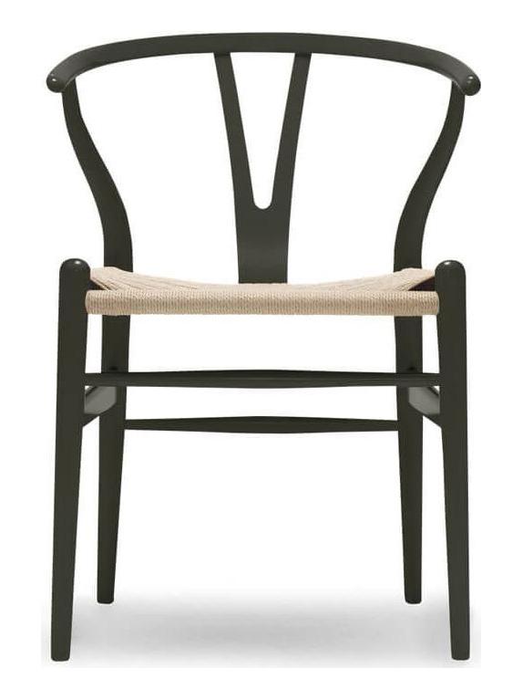 CH24 Wishbone Chair - Beech Deep Olive