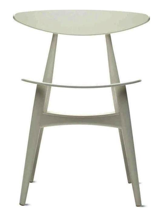 CH33T Chair - Beech Silver Grey Lacquered Beech