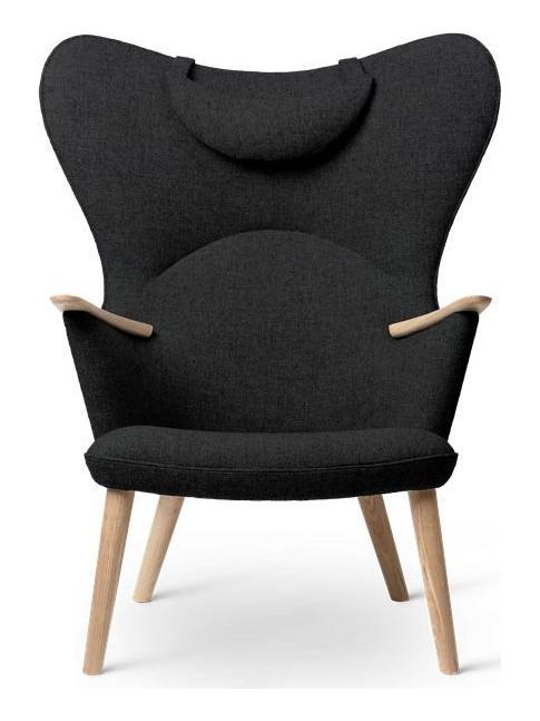 CH78 Lounge Chair - Oiled Oak- 3 Gray Fiord 191