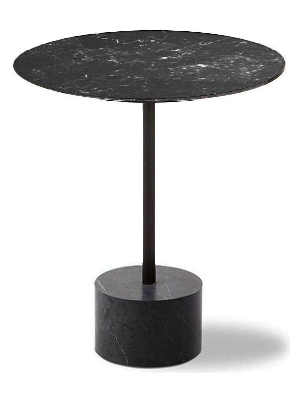 194 9 Coffee Table - Ø 40 H44 Anthracite/Black Marquina