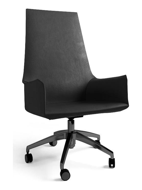 413 Cab Office - President Chair / Black