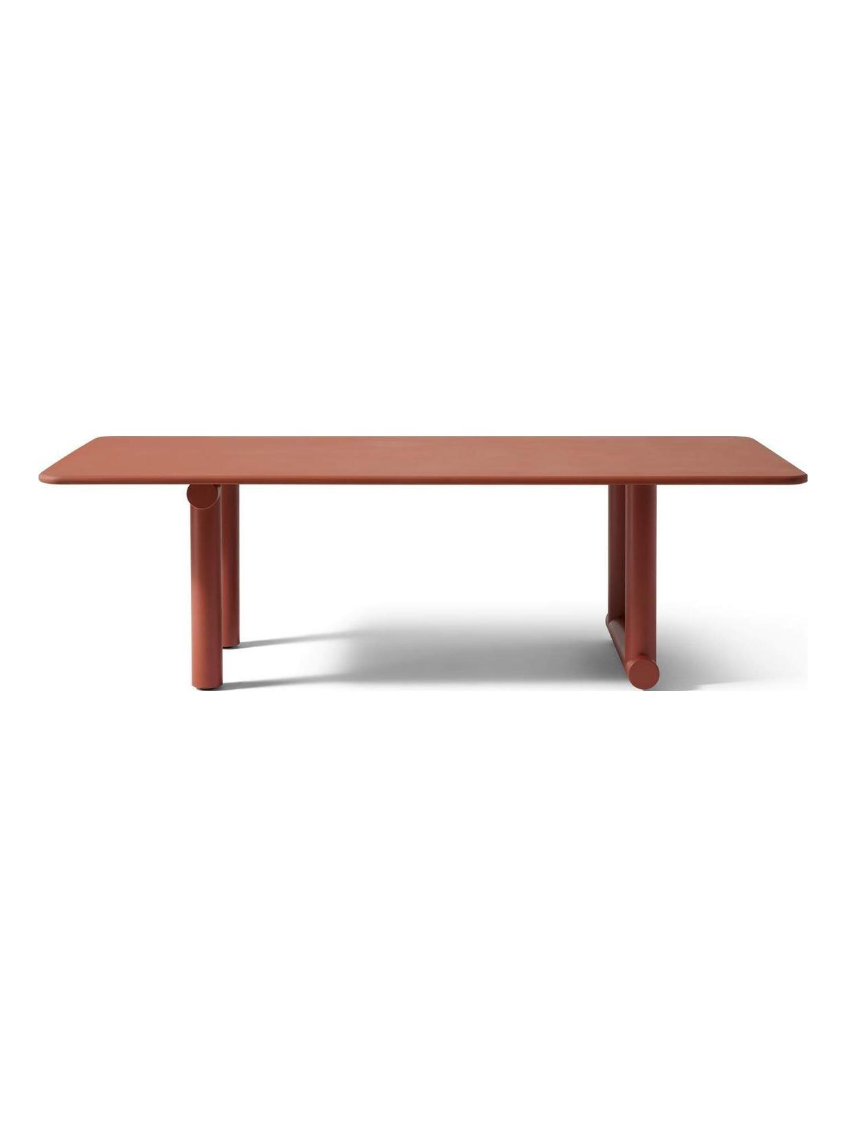 561 Trampoline Outdoor Table - Rectangular Terracotta