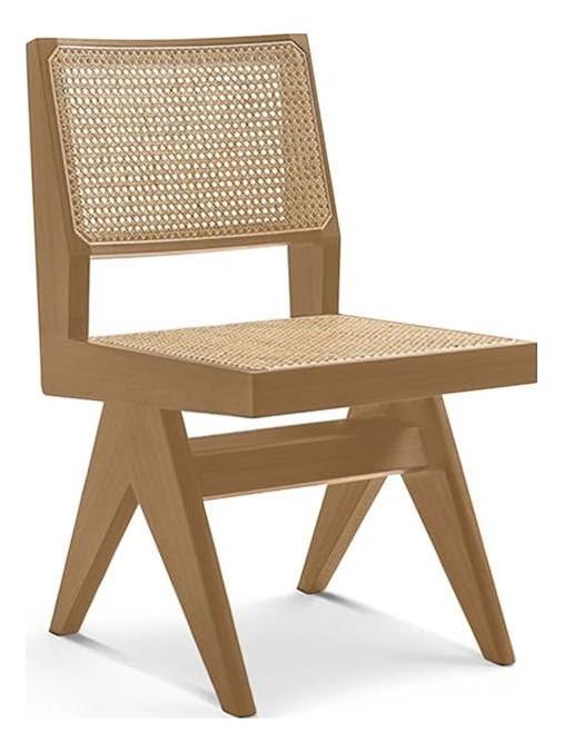 Jeanneret 055 Capitol Complex Chair - Natural Oak