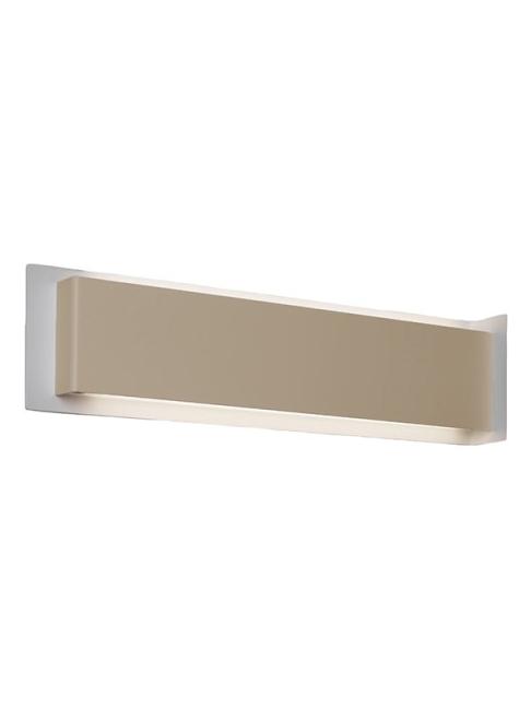 Cattaneo Abbraccio Rectangular Biemission Wall Lamp