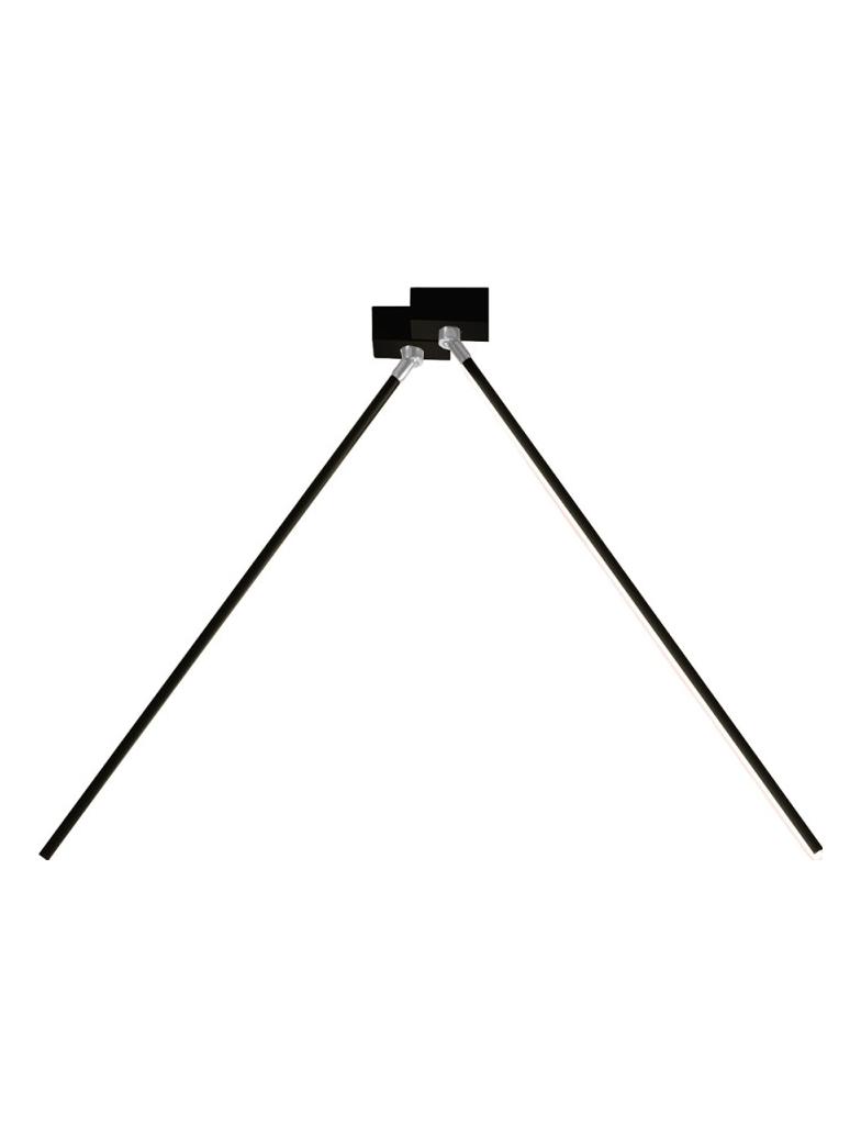 Cattaneo Lucilla Adjustable double linear LED ceiling lamp