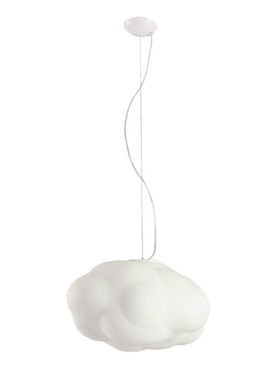 Cattaneo Nuvola suspension lamp in blown glass