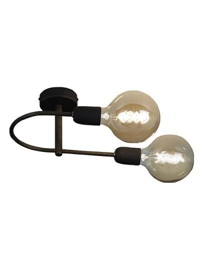 Cattaneo Smith 2P Ceiling Lamp 2 Arms Brass