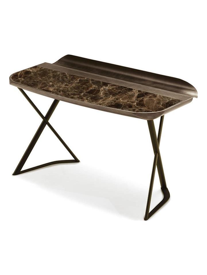 Cocoon Keramik Desk - Emperador KM10 / GFM18 Brushed Bronze