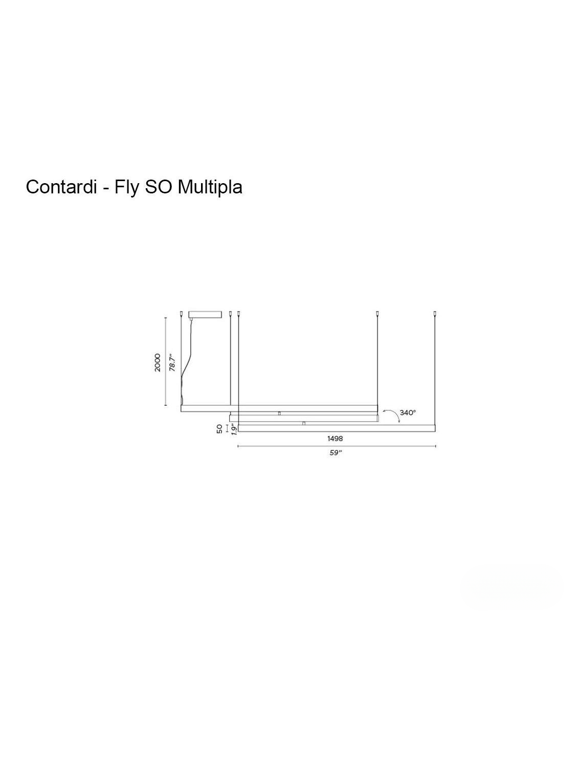 Fly SO Multipla - Suspension Lamp