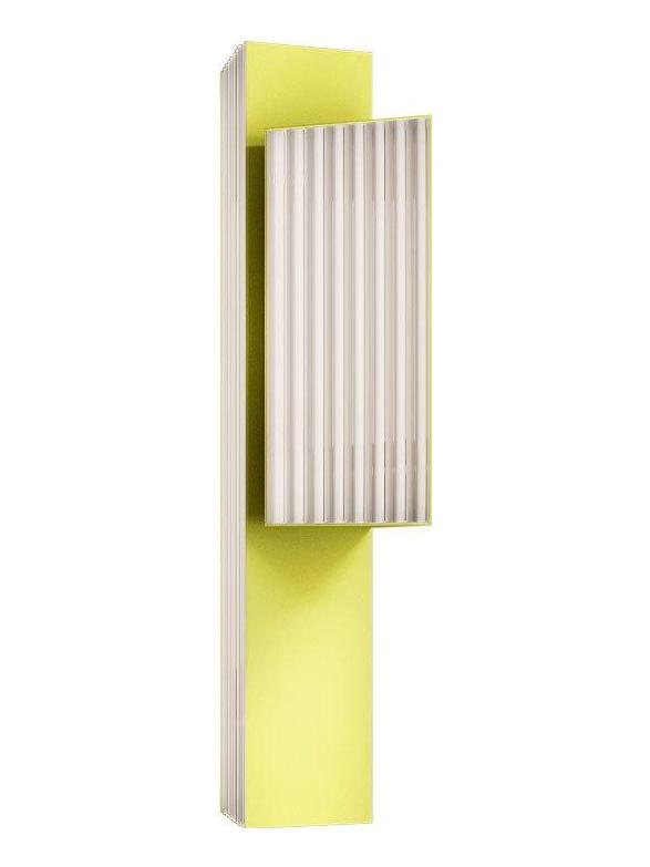 Stick Double AP Wall Lamp Exclusive Edition-Fluorescent Yellow