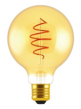 Daylight Croissant E27 5W led globe bulb