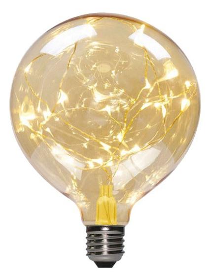 Daylight Micro LED string wire Globe Bulb E27 2W 2000K 40Lm with