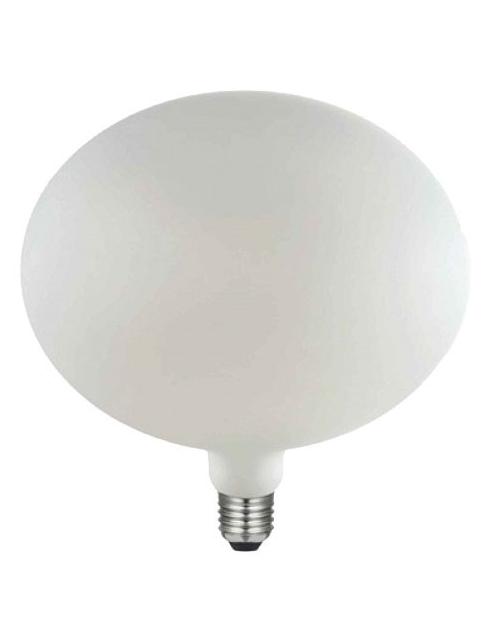 Daylight Milky LED Big Globe Bulb E27 10W Dimmable in Opal Glass
