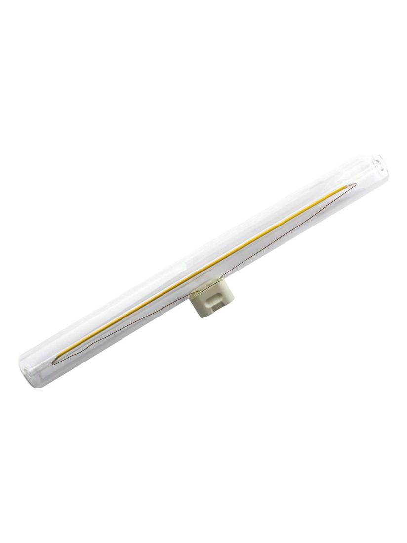 Daylight S14D LED bulb tubular glass transparent dimmable