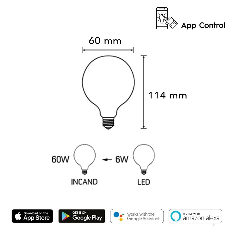 https://objectstorage.ap-seoul-1.oraclecloud.com/n/cnk6gaix2gpw/b/loqoqo-conv/o/daylight-italia/lamp-smart-wifi-led-bulb-e-27-6-w-dimmable-amazon-alexa-google-home/18470.jpg