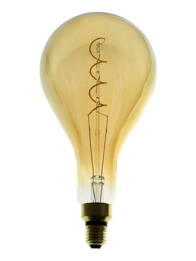 Lampadina LED Curved Vintage XL A165 Gold E27 5W Dimmable