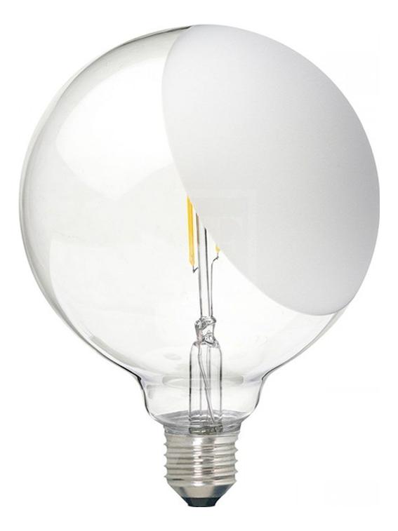 LED Globe Bulb E27 G125 2.5W Frosted Dimmable
