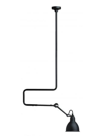 N°312 Satin Black Ceiling Lamp