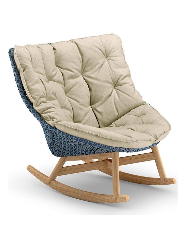 Mbrace Rocking Armchair - 114 Atlantic/Cushion 452 Cool Taupe