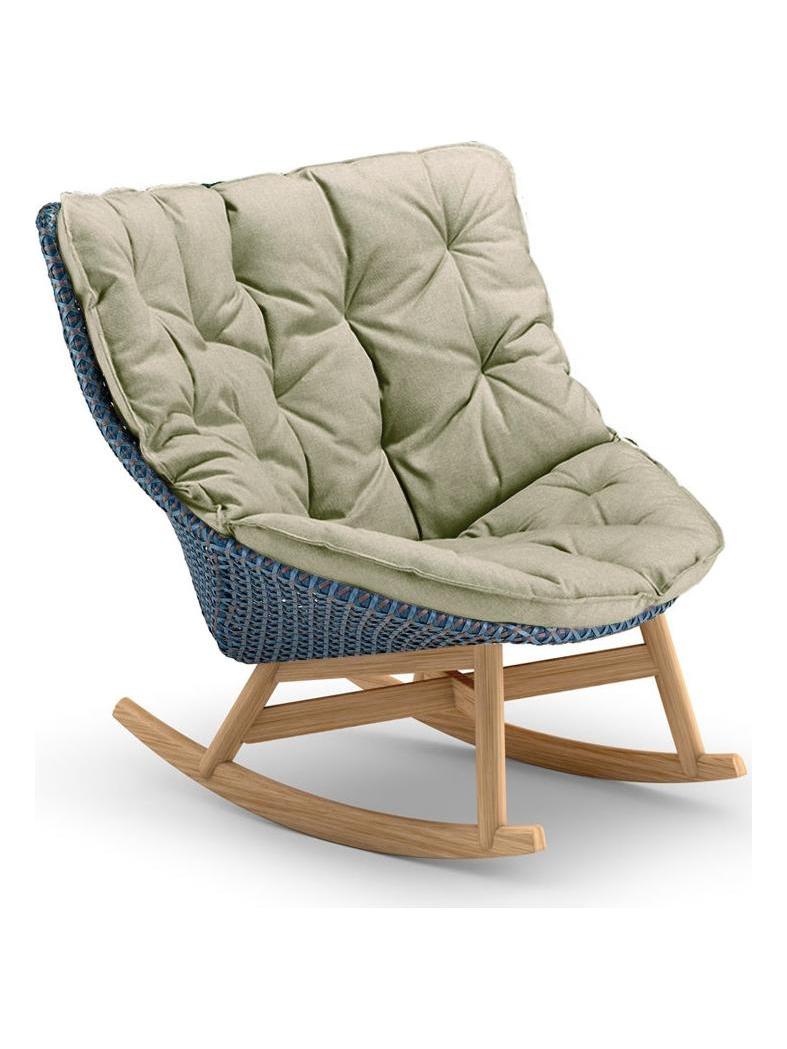 Mbrace Rocking Armchair - 114 Atlantic/Cushion 462 Cool Taupe