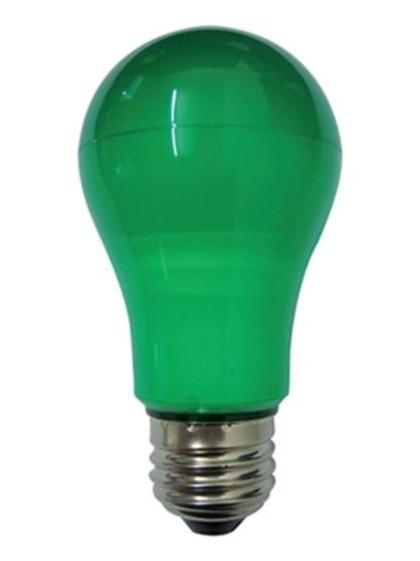 Deco LED E27 6W A60 Green Bulb Lamp