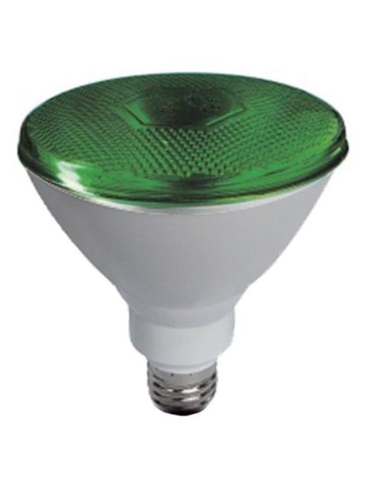 PAR38 LED E27 15W 230V 1300lm 40D Green Bulb IP65