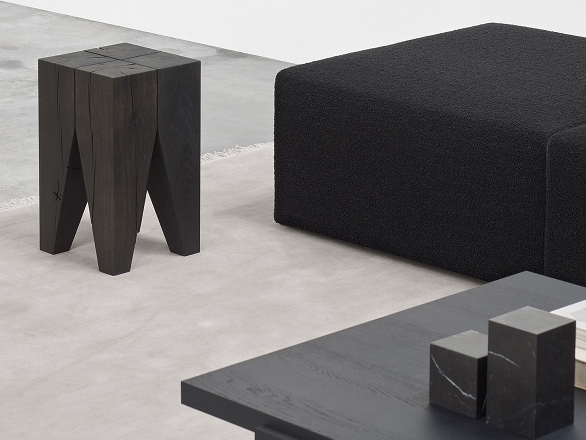 Backenzahn Side Table Black Oak 25th Anniversary Edition