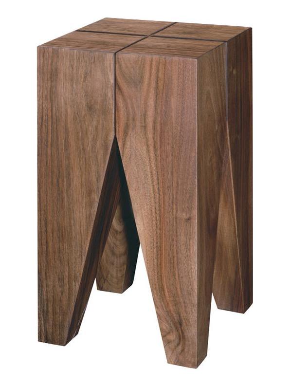 ST04 Backenzahn Side Table Walnut