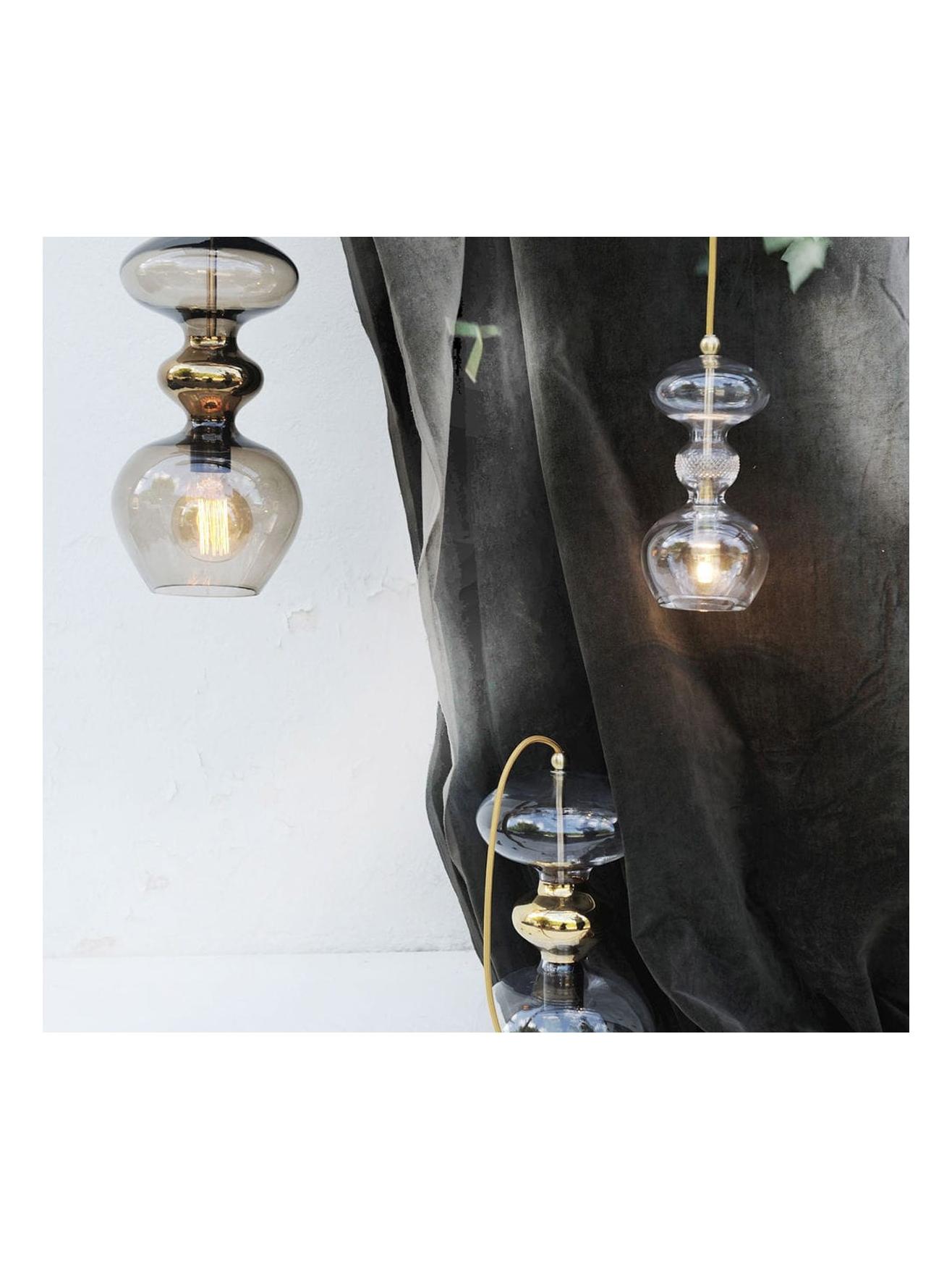 Futura Pendant Lamp Ø. 18 Chestnut Brown