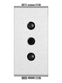 Smoothline 2P+T 10/16A Socket