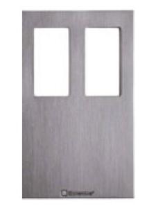 Smoothline Plate 2 x 1 Gang