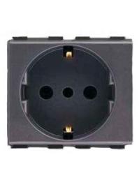 Smoothline Shuko Socket 2P+T 250V