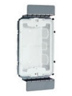 Universal kit for embedding box installation on plasterboard and moving walls