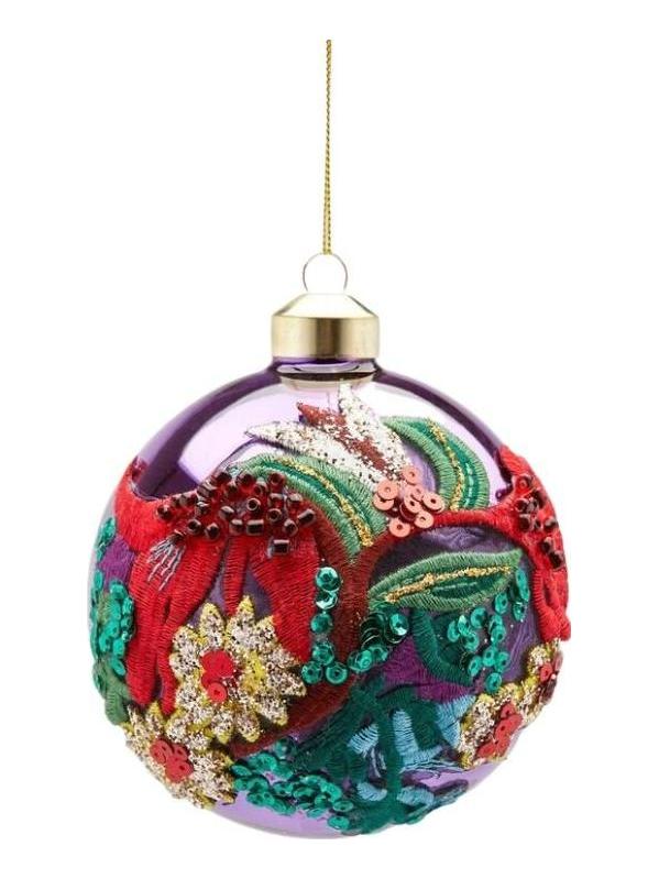 Dandy Glass Ball - Violet