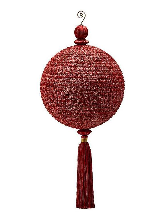 Woven Ball with Tassel