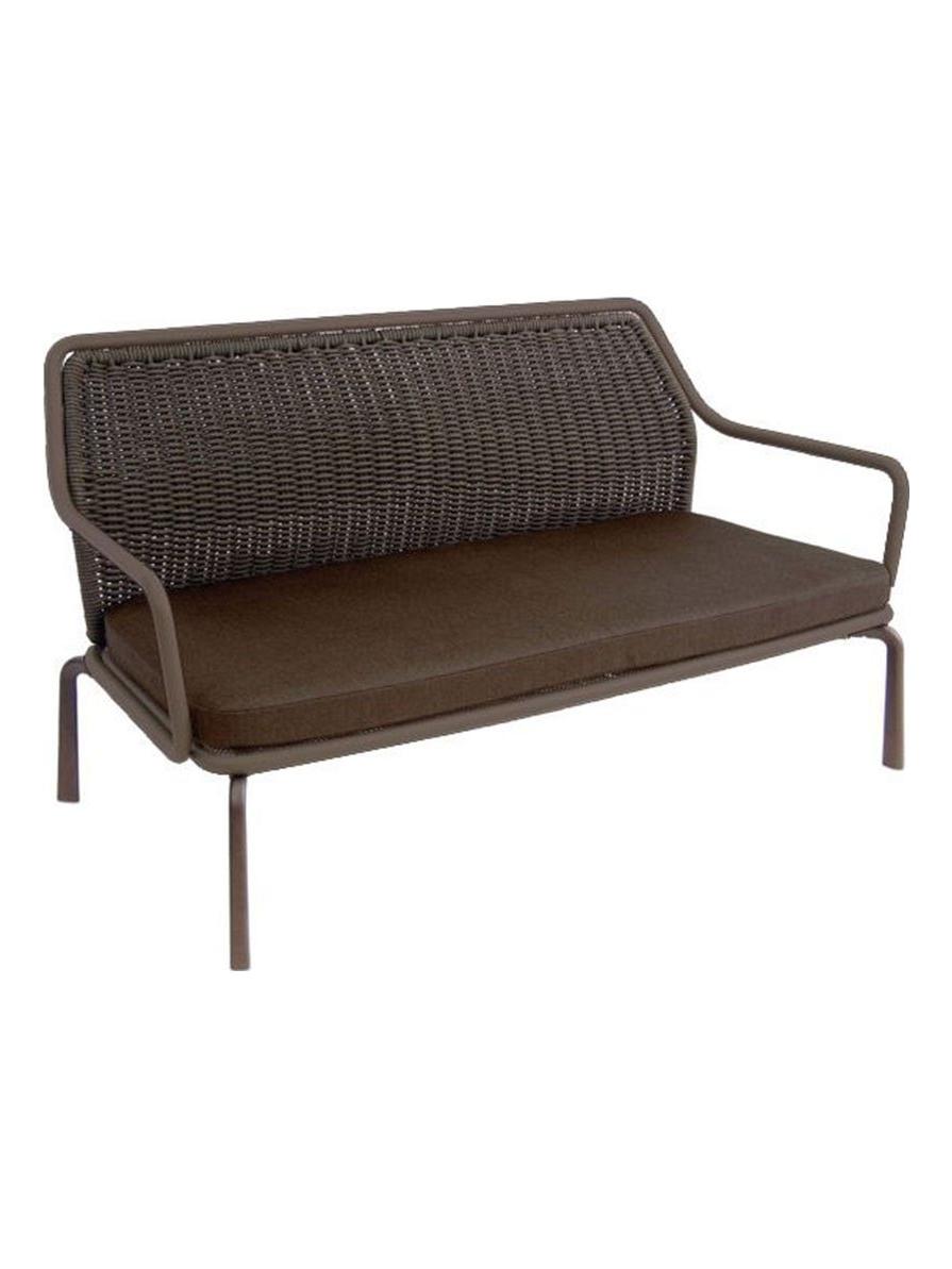 Cross Two Seater Sofa - 41 Indian Brown
