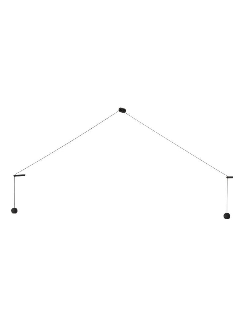 Compass double led wall lamp