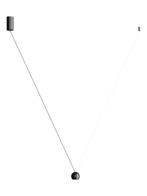 Compass single led suspension lamp